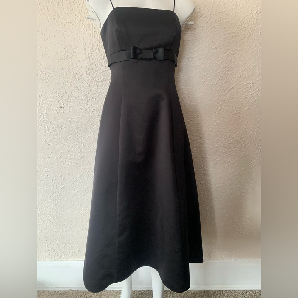 David's Bridal Classic Black Dress